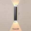 DecorBites™ LED Wall Lamp: Lone Line Up and Down Light for TV Background or Bedroom