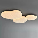 DecorBites™ French Cream Silk Ceiling Light | Simple Wabi-Sabi Style Retro Bedroom Lamp