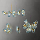 "DecorBites™ Glass Chandelier for Modern Dining Room Decor 2024"