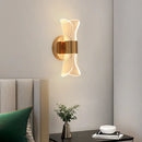 DecorBites™ Gold Nordic Acrylic LED Wall Lights for Bedroom Living Room Decoration