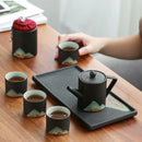 DecorBites™ Japanese Ceramic Tea Coffee Cup Porcelain Drinkware Mug - Single Pottery