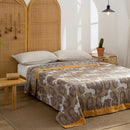 DecorBites™ Luxe Cotton Blanket - Premium Quality, 200*230 150*200, Perfect for Sofa or Bed
