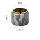 DecorBites™ Gold Plated Marble Texture Ashtray - Smoking Accessories Weed Tray