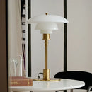 DecorBites™ Glass Desk Lamp: Modern Danish Design for Living Room, Study, or Hotel Bedside