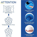 DecorBites™ Knot Blue Star Ball Pillow Set | Handmade Soft Cushions for Home Office