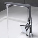 DecorBites™ Gold Brass Bathroom Basin Faucet, Single Handle Hot & Cold Mixer Tap