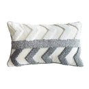 DecorBites™ Geometric Tufted Tassel Cushion Cover 30x50cm/45x45cm