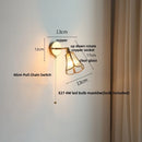DecorBites™ LED Wall Sconce Modern Nordic Design with Pull Chain Switch