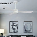 DecorBites™ 46" Plastic Blade Ceiling Fan with Remote Control for Living Room