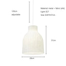 DecorBites™ LED Chandelier: Modern Pendant Light for Living Dining Kitchen Bedroom