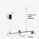 DecorBites™ Dimmable LED Acryl Chandelier Lighting Luminaire for Dinning Room