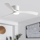 DecorBites™ 46-Inch Modern Black Ceiling Fan Light with Remote Control