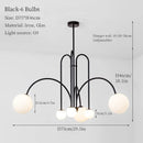 DecorBites™ LED Pendant Chandelier for Living Room Bedroom Decor