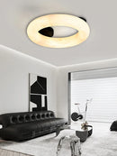 DecorBites™ Elegant Alabaster Marble Ceiling Chandelier for Living Room Bedroom