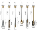 DecorBites™ Crystal Copper Chandelier: Elegant American Design for Living Room, Bedroom, and Study