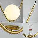 DecorBites™ Golden Black Perle Trio Pendant - Metal G9 LED Linear Dining Light