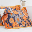 DecorBites™ Lace Trim Pillow Towel - Double Sided Yarn-Dyed Jacquard - 52*75 CM - Five-Layer Cotton Gauze