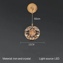 DecorBites™ Crystal Pendant Chandelier for Bedroom Bathroom Modern Decor