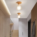 DecorBites™ Clear Glass LED Ceiling Light Fixture for Modern Home Aisle Balcony Restaurant Hallway Lighting