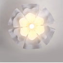 DecorBites™ Acrylic Flower Pendant Chandelier: Nordic Design LED Hanging Fixture for Elegant Decor