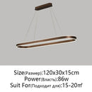 DecorBites™ LED Aluminum Ceiling Chandelier for Kitchen Living Room Modern Nordic Design