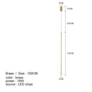 DecorBites™ LED Line Chandelier: Nordic Creative Lighting for Living Room & Bedroom