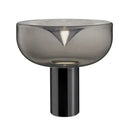 DecorBites™ Aella Glass Table Lamp - Luxury Art Clear Lamp for Office Bedroom Home Décor