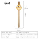 DecorBites™ Aluminum Chain Sconce for Aisle & Bedroom LED Wall Lamp – Gold/Silver