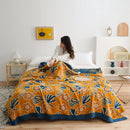 DecorBites™ Cotton Gauze Boho Throw Blanket