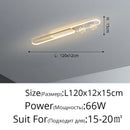 DecorBites™ Gold Starry Strip Flush Mount Ceiling Light Luxury Chandelier