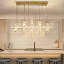DecorBites™ LED Chandeliers for Living Room Dining Room Modern Hanging Light Fixtures