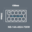 DecorBites™ Hexagon LED Ceiling Light: High-Performance, Best-Selling, Honeycomb Design