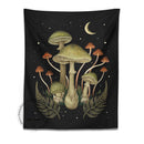 DecorBites™ Botanical Mushroom Moom Tapestry Wall Hanging for Boho Living Room Decor