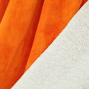 DecorBites™ Double-Layer Warm Blanket: Flannel & Lamb Wool Sofa Blanket