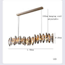 DecorBites™ Crystal LED Chandelier: Modern Luxury Indoor Hanging Lamp, Living Room Decor