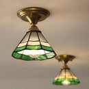 DecorBites™ Glass LED Ceiling Lamp Modern Copper Socket Ceiling Lights