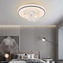 DecorBites™ LED Ceiling Fan: Modern Scandinavian Invisible Design for Living Room, Bedroom & Restaurant