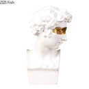 DecorBites™ Gold David Statue Resin Sculpture Artwork Ornament for Living Room