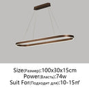 DecorBites™ LED Aluminum Ceiling Chandelier for Kitchen Living Room Modern Nordic Design