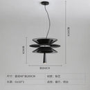 DecorBites™ Iron Art Dinning Room Pendant Light in Black/Gold - Modern Nordic LED Fixture