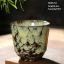 DecorBites™ Japanese Kiln Transformation Ceramic Tea Cup Espresso Coffee Mug Pottery Kung Fu Teacup