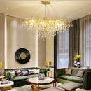DecorBites™ Crystal Tree Branch Chandelier: Luxury LED Pendant Light for Elegant Living Spaces