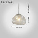 DecorBites™ Cloud Glass Pendant Lights | Nordic Modern Blown Crystal Suspension Lamps