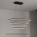 DecorBites™ LED Acrylic Pendant Lights Modern Hanging Lamp for Dining Room Kitchen Loft Decor
