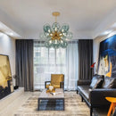 DecorBites™ Glass Bubble Chandelier Ceiling Pendant Light for Modern Living Room Decor