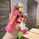New Cartoon Zootopia Keychain Pendant Bag Car Keychain Accessories Valentine's Day Wedding Anniversary Birthday Gift