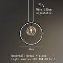 DecorBites™ Branching Bubbles Chandelier in Black and Gold for Modern Dining Room