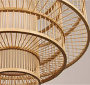 DecorBites™ Bamboo Ceiling Chandelier for Home Garden Restaurant Bedroom Study Decoration Lamps