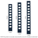 DecorBites™ Knife Blade Protectors - Set of 3: 16.5/18.5/21cm Sleeves for Kitchen Knives