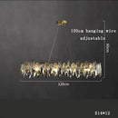 DecorBites™ Kristal 2024 Chandelier LED Light for Dining and Living Room Decor